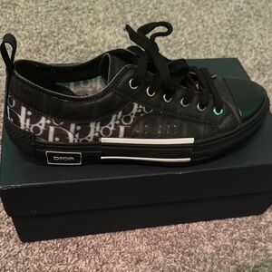 Dior Black and Gray Sneakers